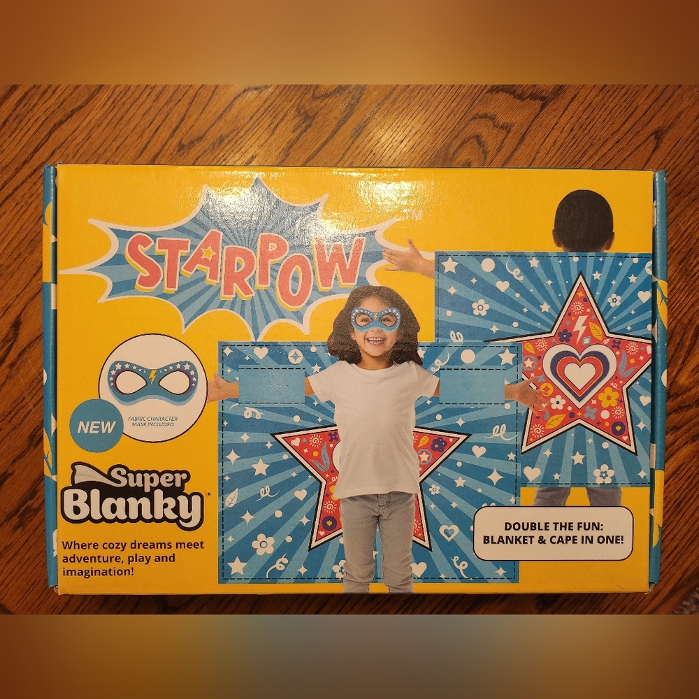 Star Power Kids Wearable Blanket /Costume - Blue